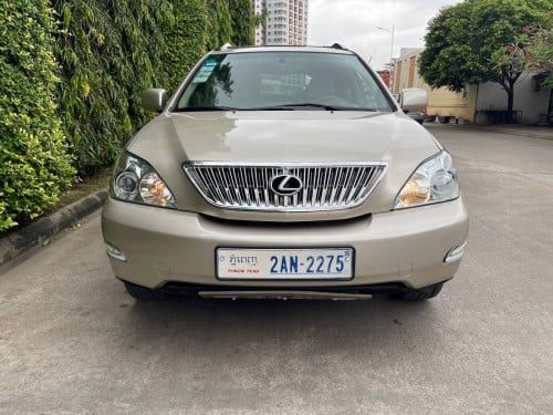 ទើបកាត់បានក្តៅៗខ្ចីណាស់ Lexus RX330 ឆ្នាំ2004 H/Full ពណ៏មាស Pong1