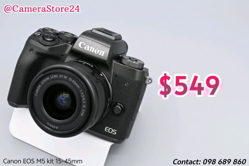 Canon EOS M5 kit 15-45mm