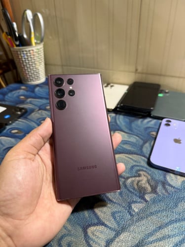 Galaxy S22 Ultra Ram8/128G USA សំណុំសុីន លក់295$