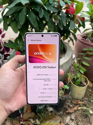 Iqoo z10 turbo plus 99.99% 280$