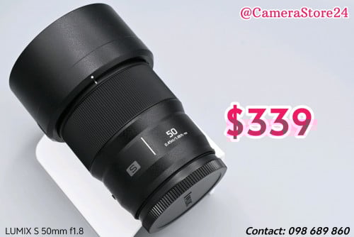 LUMIX S 50mm f1.8