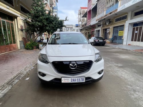 Mazda CX-9 year 2014. Full option បើកដំបូល កៅអី3ជួរ