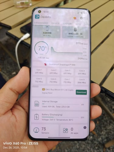 Mi11Pro 8GB/256GBសាណុំសុីនតម្លៃពិសេស