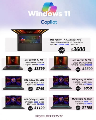 MSI Vector 17 HX AI A2XWJ