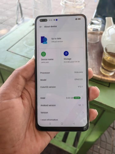 Oppo A 93.sim 2 ram8G 128G