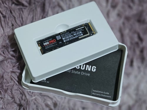 Samsung 980Pro M.2 NVMe 4.0 1T លក់ចេញដើម្បី Upgrade 2T