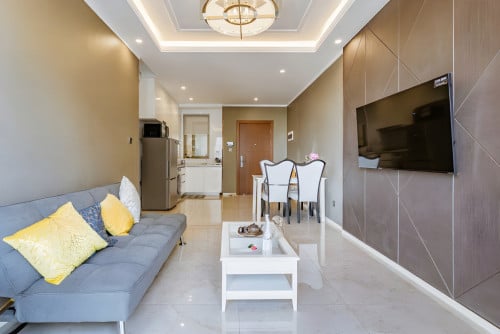 𝐅𝐨𝐫 𝐑𝐞𝐧𝐭: 2-Bedroom Apartment – One Park Condo, Toul Kork