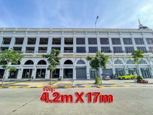 ផ្ទះអាជីវកម្ម សម្រាប់ជួល ទីតាំងនៅបុរីវិមានភ្នំពេញ ផ្លូវ598 ខណ្ឌឫស្សីកែវ រាជធានីភ្នំពេញ