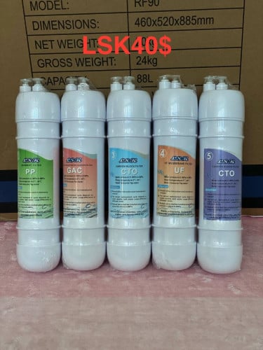 តម្រង់ចម្រោះទឹកស្អាត LSK 5ជាន់