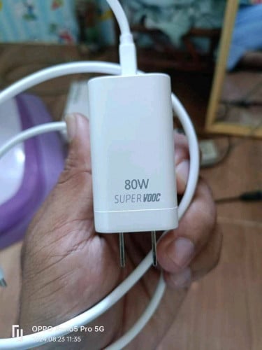 ដុំសាកសុីន oppo 80watt super vooc