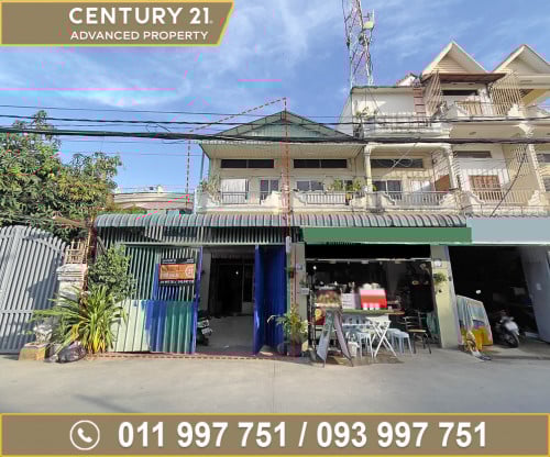 🏘 ផ្ទះល្វែង (ខាង) នៅជិតផ្សារចំរើនផល ត្រូវការលក់បន្ទាន់ខ្លាំង
