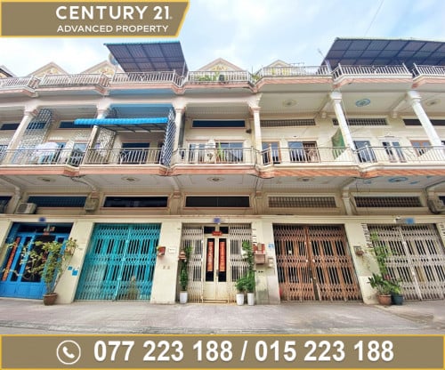 🏡 ផ្ទះល្វែង ក្នុងសំណង់ ខេស៊ី (ជិតផ្សារតូច) ត្រូវការលក់បន្ទាន់ខ្លាំង