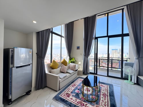 1BR Duplex Condo For Rent In L Tower 271 📍Street 271