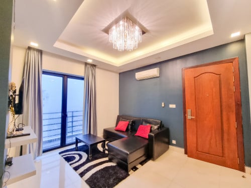 2Bedrooms Serviced Apartment for rent near Toul Kork market