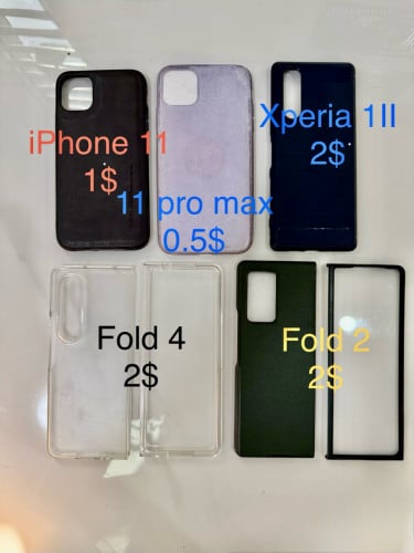 Case1ទឹក Flip3 Fold 2 4 mi11lite 12lite note10+ xperia1II