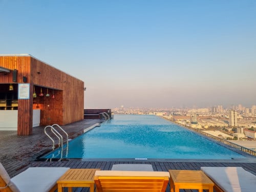 Condo studio type with Swimming pool for rent near AEON 2 Sen Sok