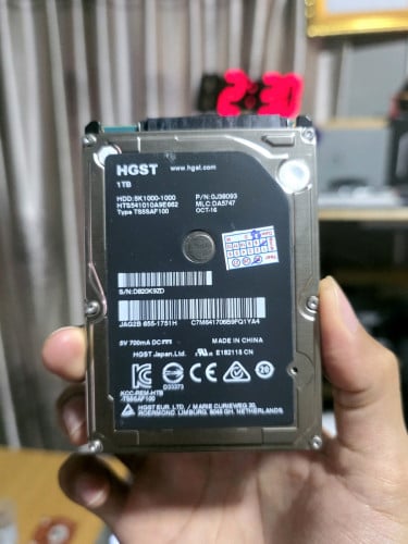Harddisk 1TB 100% 2 5"