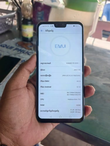 Huawai Y9  2019 sim2 ram4G.64G / global