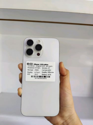 iphone15 promax 256G sim+ esim