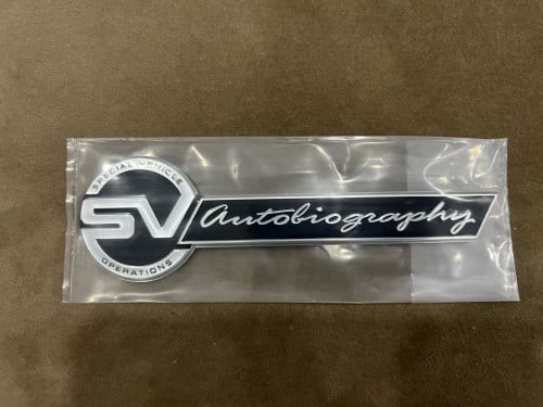 Logo Range Rover SV