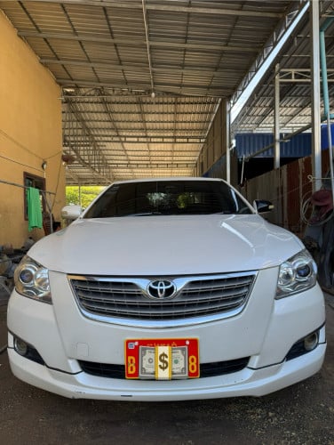 Toyota Camry ឆ្នាំ2007 Full option ចង្គូតស្តាំ ឯកសារគ្រប់ ទឹកថ្នាំបាញ់តិចតួច ចង្កៀងគុជសុីន