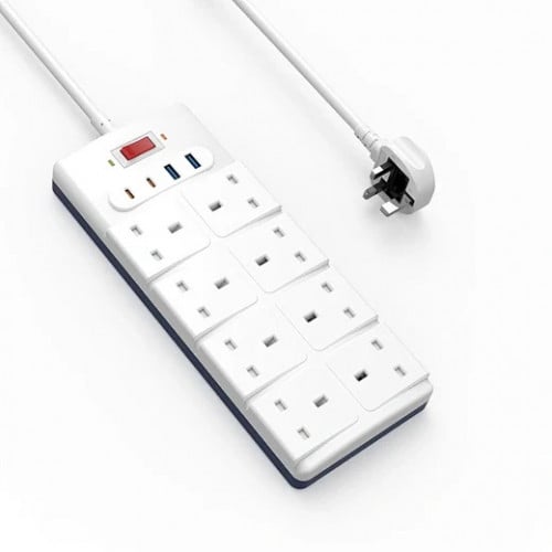 12 in 1 20W GaN Power Strip 2C+2A+8AC Wi-S009 UK 2M 𝗪𝗶𝘄𝘂 ✅ 💦𝙋𝙧𝙚𝙢𝙞𝙪𝙢 𝙌𝙪𝙖𝙡𝙞𝙩𝙮 💦