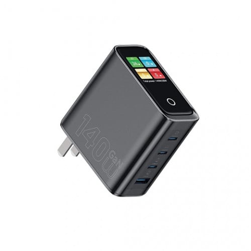 140W Intelligent Display GaN Charger 3C1A Wi-G028 CN 𝗪𝗶𝘄𝘂 ✅💦𝙎𝙩𝙖𝙣𝙙𝙖𝙧𝙙 𝙌𝙪𝙖𝙡𝙞𝙩𝙮 💦