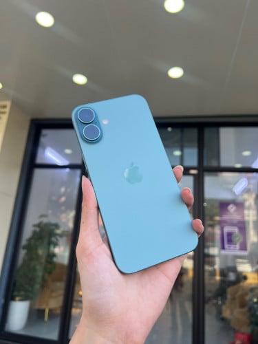 16plus 128g LLA Coler Teal មួយទឹកស្អាត99% ថ្ម100%