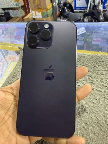 iPhone 14Pro Max 128G Z/A Sim2 ហ្សុីនសំណុំ មានឆ្នាំងសាក