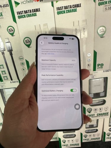 iphone 14Pro Max មេម៉ូរី 256G ស្អាត 99% ZA