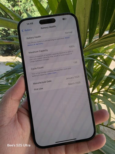 iPhone 16+ 128g ពណ៍ខ្មៅ