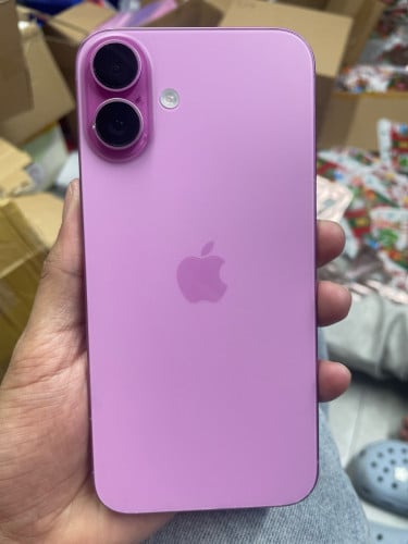 iPhone 16 plus pink 128g LLA សាណុំសុីន