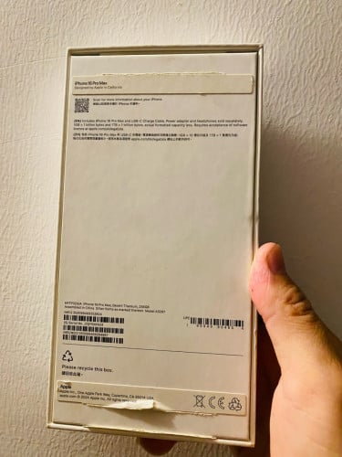 iPhone 16 Pro Max ZA 256GB 99.99% ស្គុត១ជុំ មិនដែលគាស់ ទុកចោលមិនដែលប្រើ