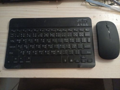 Keyboard and Mouse wireless ប្រាថ្នាមានអក្សរខ្មែរ