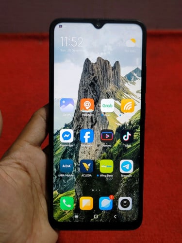 Redmi 12C Ram6G Rom128G Sim2 សេវាខ្លាំង សំណុំសុីន