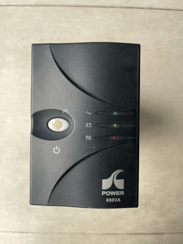 This is a 650VA Uninterruptible Power Supply (UPS). ទុកចោលមិនសូវបានប្រើទេ 7$
