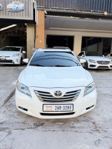 Toyota Camry 50th Anniversary Edition 2007 ពណ៌​សកាម៉ៃ​ ក្នុង​លឿង​ ឡាន​ស្អាត​