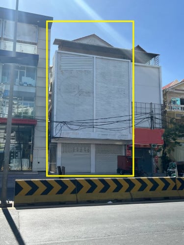 ផ្ទះអាជីវកម្ម2ល្វែងសម្រាប់ជួលនៅផ្លូវធំជិតសាលាវ៉ាន់ដា