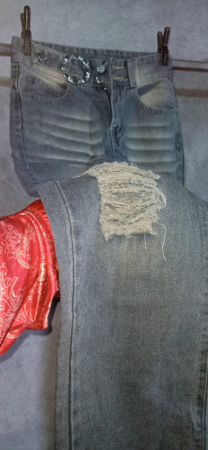 ខោខូវប៍យស្រីជើងស្មើ ចង្កេះ26និង27និង28