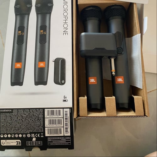 មេក្រូ jbl ប្រអប់ដូចថ្មី ប្រើបាន ជាមួយបាសគ្រប់ប្រភេទ នឹង jbl