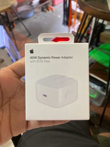 ឆ្នាំងសាក​ Original Apple 40w Dynamic Power Adapter With 60w Max ​Original Apple 100%