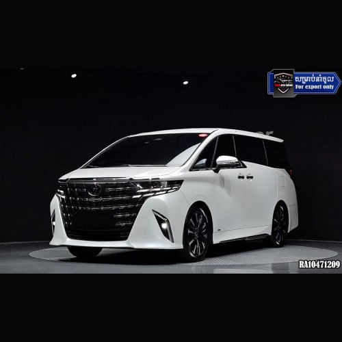 ទទួលនាំចូល Pre-order 2024 Toyota ALPHARD 4th Generation 2.5 HEV AWD