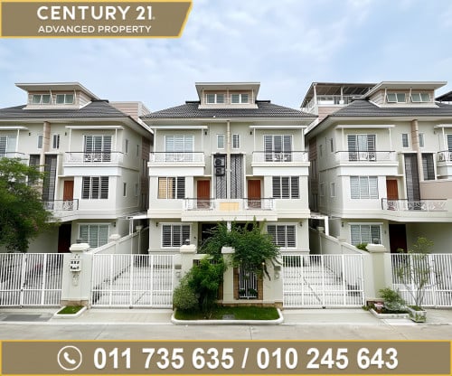 🏘 វីឡាភ្លោះ(Twin) ក្នុងបុរី ប៉េងហួតបឹងស្នោ ត្រូវការលក់បន្ទាន់ខ្លាំង