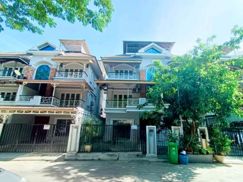 🏡Twin-Villa For Rent Price: 1,100$ Borey Vimean Phnom Penh 598