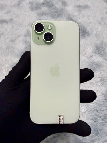 📱iPhone 15 មួយទឹក Color Green💚128G lock sim ថ្ម89%🔋 ប្រើបានសុីម2សេវាដើរស្មូតល្អគ្រប់ប្រពន្ធ័⭐️