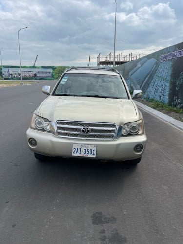 Car for sale Highlander 03 V6 pong1 ឡានស្អាតអត់ច្រេះ អត់បុក ទឹកថ្នាំនៅស្រី