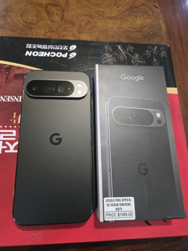 Google Pixel 9 Pro XL Ram 16G/256G Sim1+eSim សានុំហ្ស៊ីនស្អាតដូចថ្មី 99%