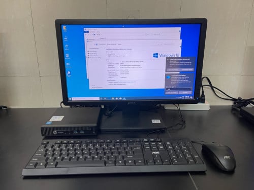 HP EliteDesk 800G1 + Dell Monitor 20inch + Mouse&Keyboard