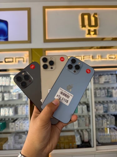 iPhone 13 Pro Max 256G ស្អាត99% សាណុំសុីន