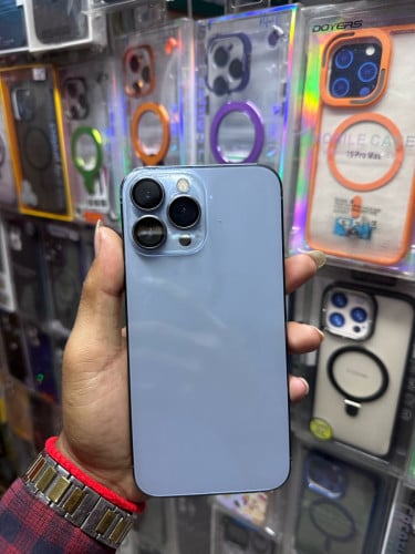 iPhone 13primix 128g សាណុំណែនតួរ98-99% លក់370$ចុះបានតិច